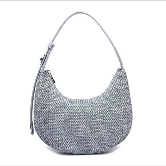 LIKE DREAMS
Luna Spring Straw Shoulder Bag - soft blue - Picture 1 of 7